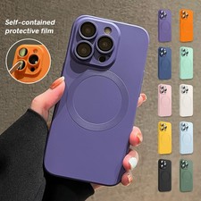 Mag Safe Magnetic Liquid Silicone Case For iPhone 16 15 Pro Max Plus 14 13 12 11