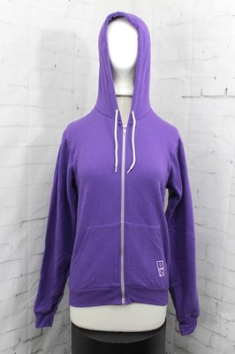 Bonfire Computer Full-Zip Hoodie, Women's Size Medium, Purple Violet New