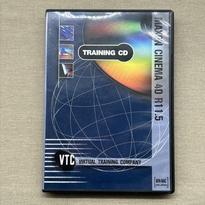 Maxon Cinema 4D R11.5 Training CD (3-Disc Set) Win/Mac Virtual Animation Course