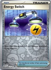 Energy Switch 173/198 Common Scarlet & Violet Pokemon Reverse Holo NM