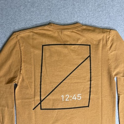 Rare Numbers Edition Skateboards Faded Orange Long Sleeve Tee Medium Eric Koston