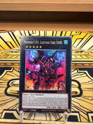 Yugioh Nummer C101: Lautlose Ehre DARK LED9-DE010 Common