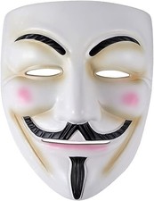 V for Vendetta Quality Mask Anonymous Hacker Halloween