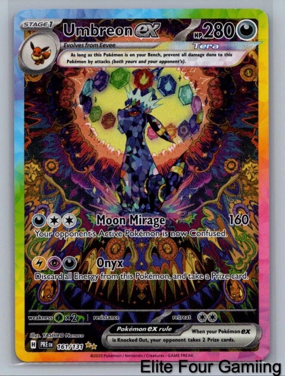 Umbreon Pokémon TCG Rare Individual Collectible Card Game Cards