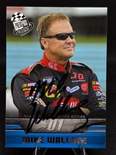 2012 Press Pass NASCAR  Mike Wallace AUTOGRAPHED #47