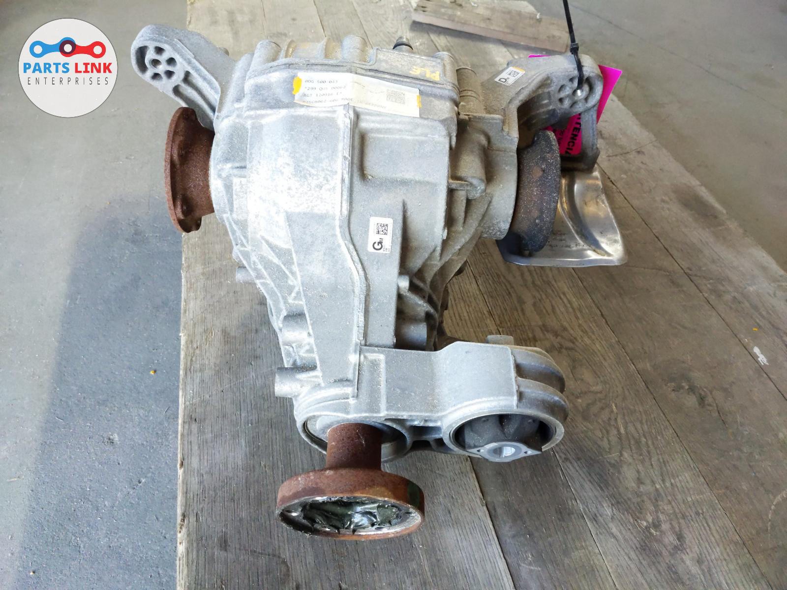 2016-20 BENTLEY BENTAYGA REAR DIFFERENTIAL OPEN CARRIER GEARBOX ASSEMBLY 6.0L