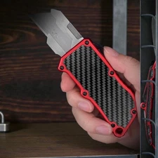 Aluminum Alloy Utility Knife, Heavy Duty Pocket Knife, Tactical EDCOTF Brand New