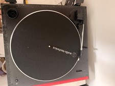 Audio-Technica AT-LP60X Turntable - Red/Black