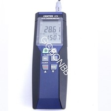 NEW CENTER-375 Precision RTD Thermometer (0.01°C), Connector For Easy Connection