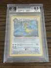 Pokémon Dark Dragonite 5/82 Team Rocket No Holo BGS 8.5 ERROR LABEL