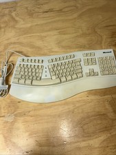 Vintage Microsoft Natural Keyboard P/n:59758 Tested