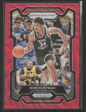 Bobi Klintman 2024 Panini Prizm Draft Picks #34 Prizms Red Wave