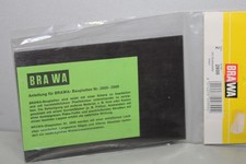 Brawa 2800 2 Pieces Of Wooden Board Brown Gauge H0 OVP