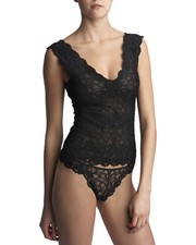 Josie Natori Rose Parfait Essentials Tank Top Women's Black S