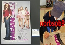 AMANDA SEYFRIED SIGNED MEAN GIRLS 12x18 PHOTO wEXACT VIDEO PROOF & AUTOGRAPH COA