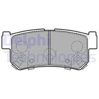 Delphi BremsbeläGe BremsklöTze Hinten FüR Ssangyong Rexton W Gab_ 2.7 Xdi LP2127