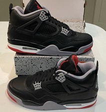 Air Jordan 4 Retro ‘Bred Reimagined’ Size UK 9 / FV5029-006