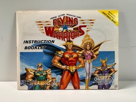 Flying Warriors (Nintendo NES, 1991) Complete CIB Authentic NEAR MINT CART!
