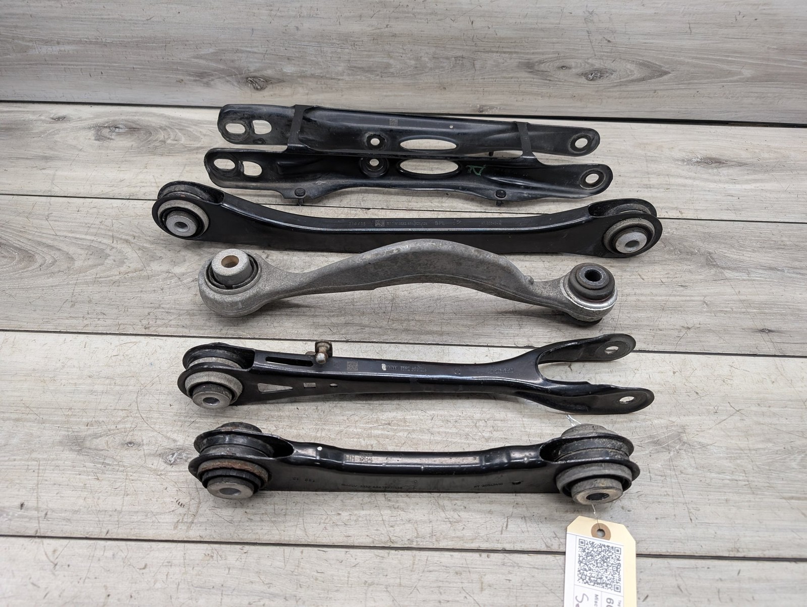 OEM BMW G11 G12 G14 G16 G30 Rear Left Driver Side Upper Lower Control Arm SET