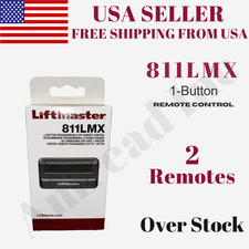 2 Pack LiftMaster 811LMX Remote Transmitter  ...