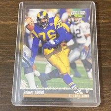 1995 Classic Pro Line - Robert Young #41 St. Louis Rams