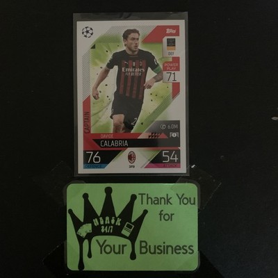 2022-23 Topps Match Attax Davide Calabria #329