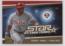 2006 Upper Deck Star Attractions Gold 52/699 Bobby Abreu #SA-BA n1u