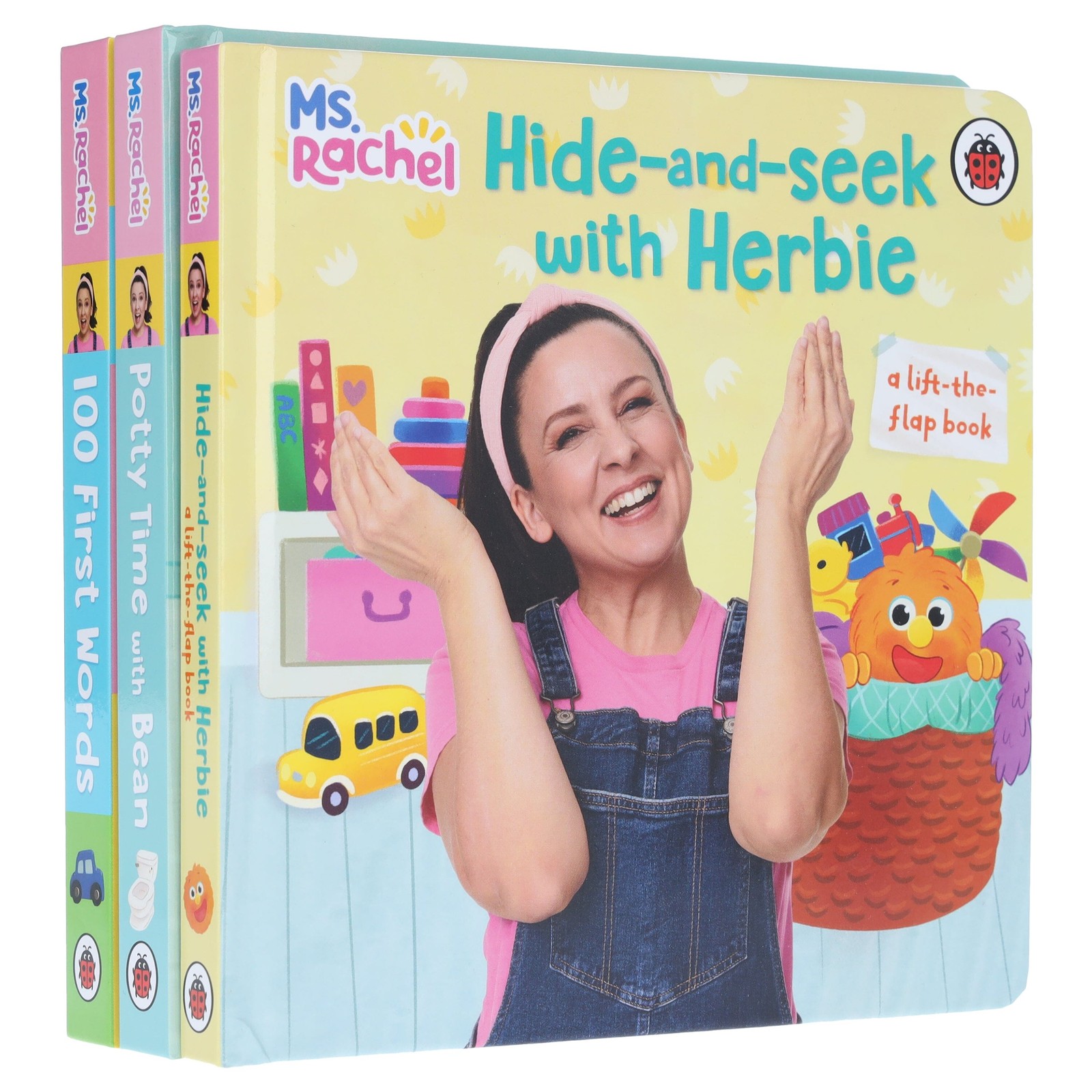 Ms Rachel's 3 Books: Early Learning & Speech Development Set - Ages 1-5 - PB
