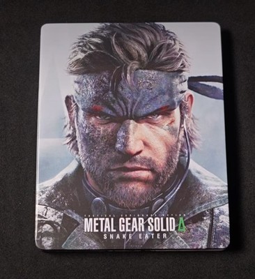 New METAL GEAR SOLID Δ SNAKE EATER MGS Delta Edition Steelbook