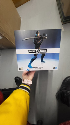 Hasbro Pulse Exclusive Fortnite X G.I. Joe Snake Eyes Zero Point 6'' Figure NIB