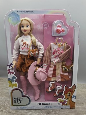 Disney ily 4EVER I Love Bambi Blonde Fashion Doll Mix and Match Outfits NIB