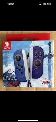 NEU & UNBENUTZT: Nintendo Switch Joy-Con Zelda: Skyward Sword HD Edition