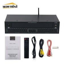 EQ8000 Green LED EQ Equalizer BT5.4 Optical Fiber Coaxial Digital Processor