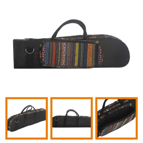 Estuche de transporte para trompetas con asa accesorios de almacenamiento de instrumentos musicales - Imagen 12 de 12