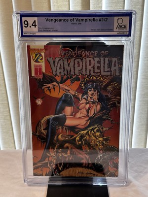 VENGEANCE OF VAMPIRELLA #1/2 1996 ACE 9.4 Wizard Mail-away Exclusive, Harris Com