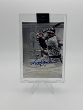 Topps 2017 Luminaries Reggie Jackson Angels Auto Relic Home Run Kings /15