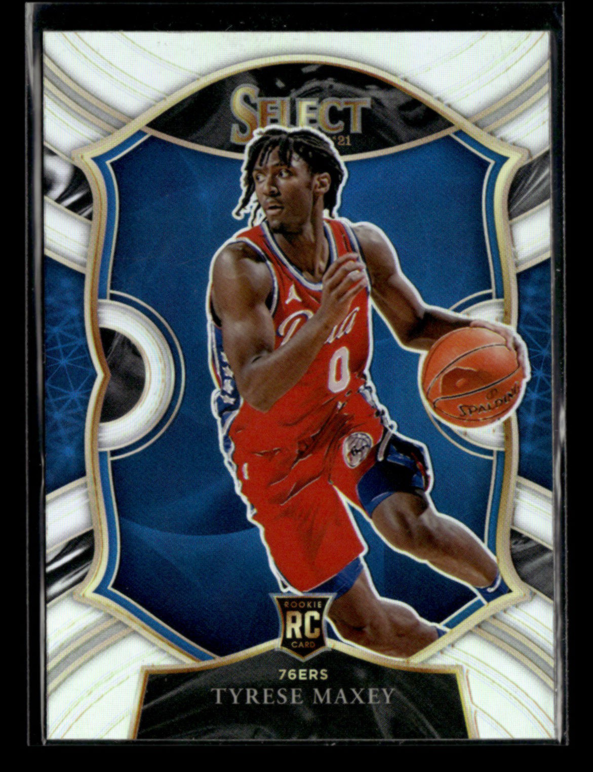 Tyrese Maxey 2020-21 Panini Select Basketball RC Silver Concourse ② [jm78