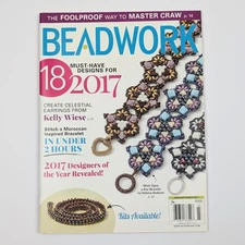 Beadwork Magazine February/March 2017 Bead, Beading Jewelry Projects, Interweave