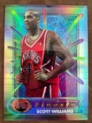 1994 Topps Finest Basketball Refractor Scott Williams #187 PSA 9