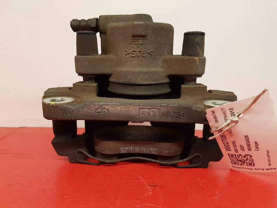 2015 JEEP RENEGADE 1.6 DIESEL PASSENGER NEARSIDE FRONT BRAKE CALIPER - Imagem 3 de 4