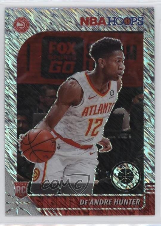 2019-20 Panini NBA Hoops Premium Stock Shimmer Prizm De'Andre Hunter #202 04u9