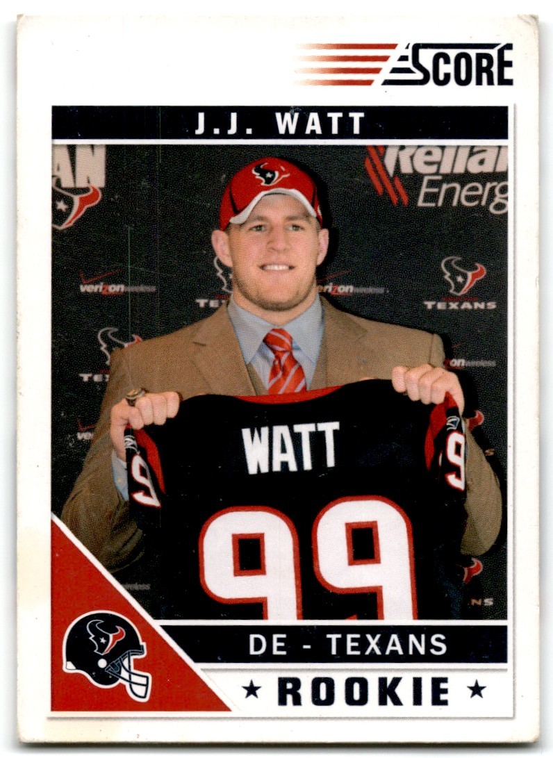 2011 Score J.J. Watt Rookie Houston Texans #340