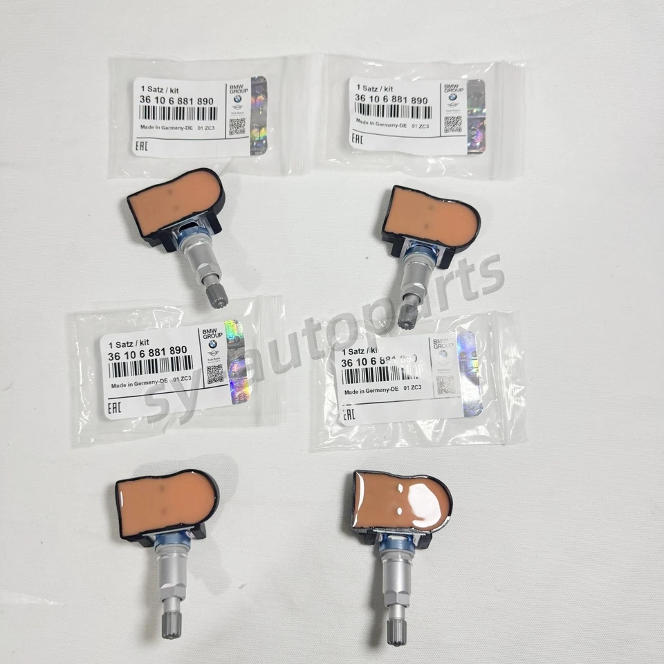 4pcs TPMS OEM 36106881890 Tire Pressure Monitoring System Sensor for BMW - Image 3 of 4