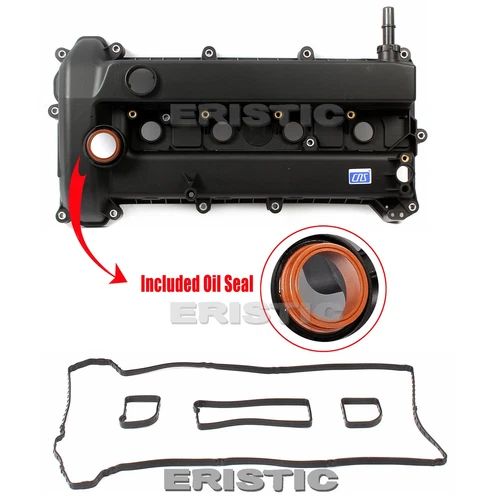 Fit 2009-2015 Mazda 3 5 6 CX-7 2.0L 2.3L 2.5L L50210210E Valve Cover w/ Gasket - Picture 7 of 7
