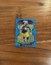 Rashan Gary 2021 Panini Prizm Blue No Huddle Prizm /79 NRMT+ Packers / Michigan