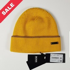 Hugo Boss Beanie Hat With Integrated 