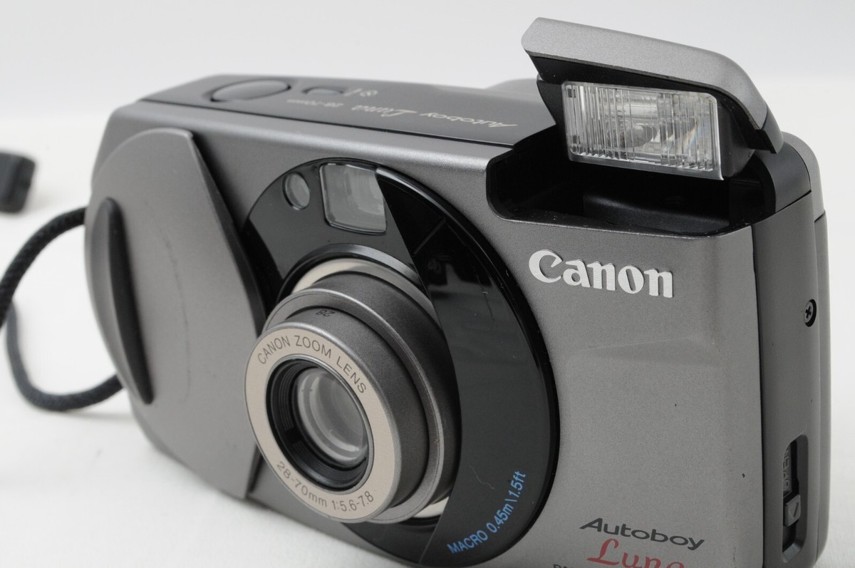 【完動品】★Canon Autoboy Luna panorama AiAF Canon Autoboy Luna PANORAMA AiAF 28-70mm ZOOM – Natural