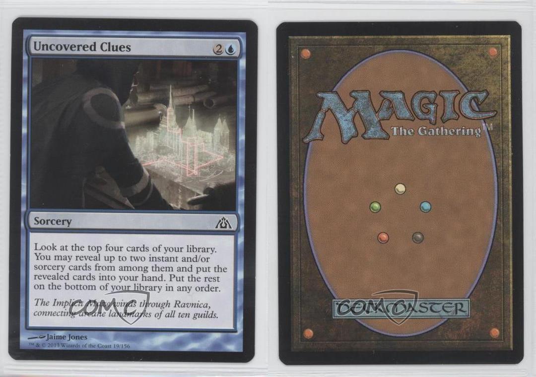 2013 Magic: The Gathering - Dragon's Maze Uncovered Clues #19 0l2