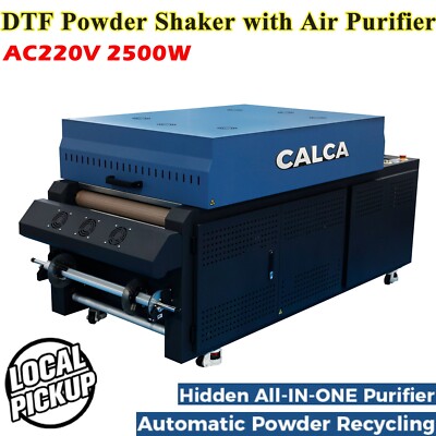 DTF Factory 220V 24in EcoSmart DTF Powder Shaker Shaking Dryer with Air Purifier