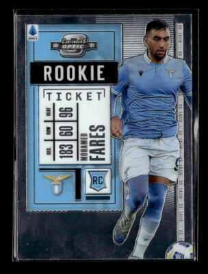 2020-21 Panini Chronicles Optic Rookie Ticket Mohamed Fares Lazio